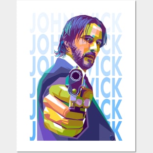 John Wick Posters and Art